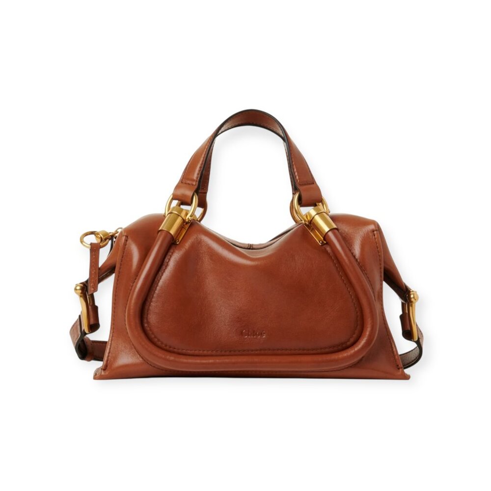CHLOE Small "Paraty 24" Bag in Clay Brown - Picture 5 of 11